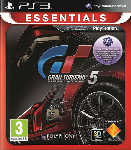 GRAN TURISMO 5 (ESSENTIAL) GAME FOR PS3