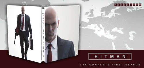 HITMAN STEEL BOOK EDITION GAME FOR PS4