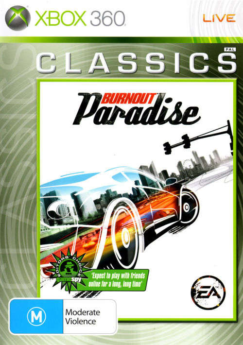 BURNOUT PARADISE (CLASSICS) GAME FOR XBOX 360