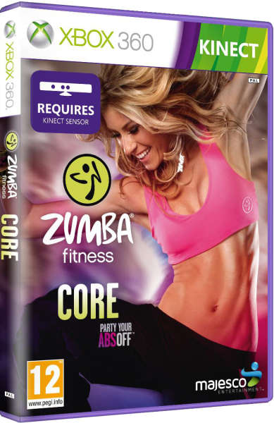 ZUMBA FITNESS CORE GAME FOR XBOX 360