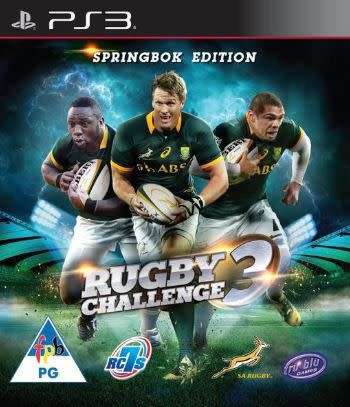 SPRINGBOK EDITION RUGBY CHALLENGE 3 GAME FOR PS3