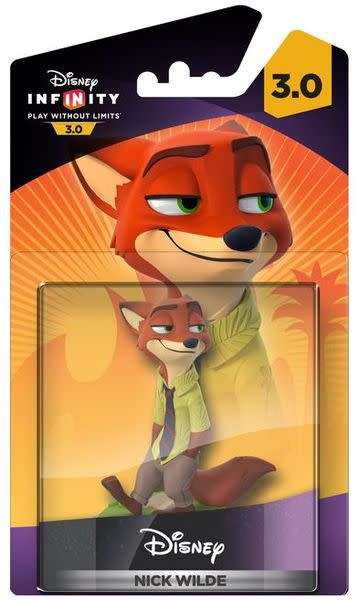 DISNEY INFINITY 3.0 NICK WILDE FIGURE / CHARACTER (NEW SEALED)