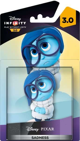 DISNEY INFINITY 3.0 SADNESS FIGURE / CHARACTER (NEW SEALED)