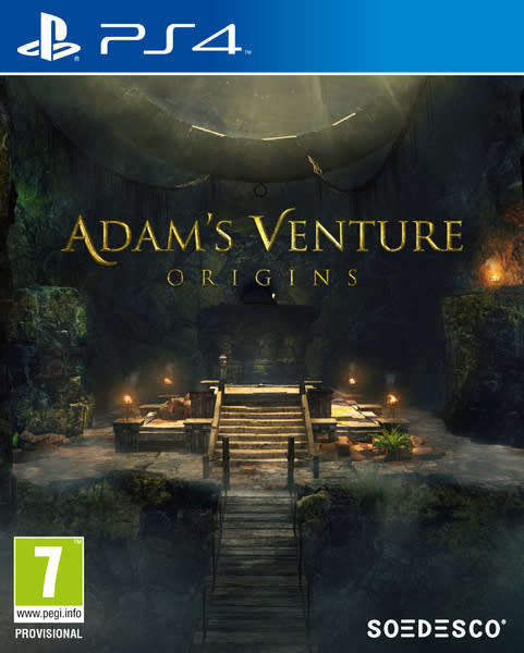 ADAM'S VENTURES ORIGINS GAME FOR PS4 / BRAND NEW SEALED
