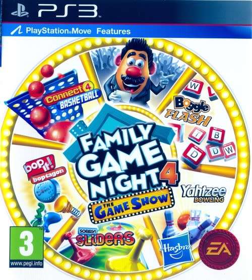 HASBRO FAMILY GAME NIGHT 4 THE GAME SHOW GAME FOR PS3