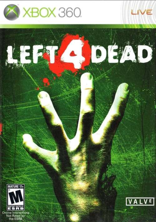 LEFT 4 DEAD GAME FOR XBOX 360