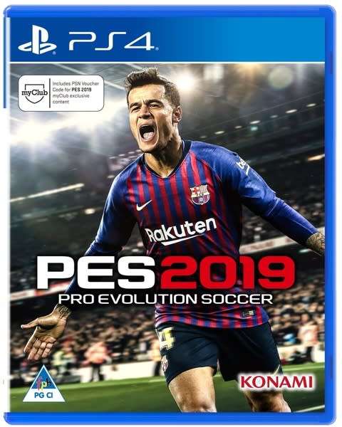 PRO EVOLUTION SOCCER 2019 / PES 2019 GAME FOR PS4 (BRAND NEW SEALED)