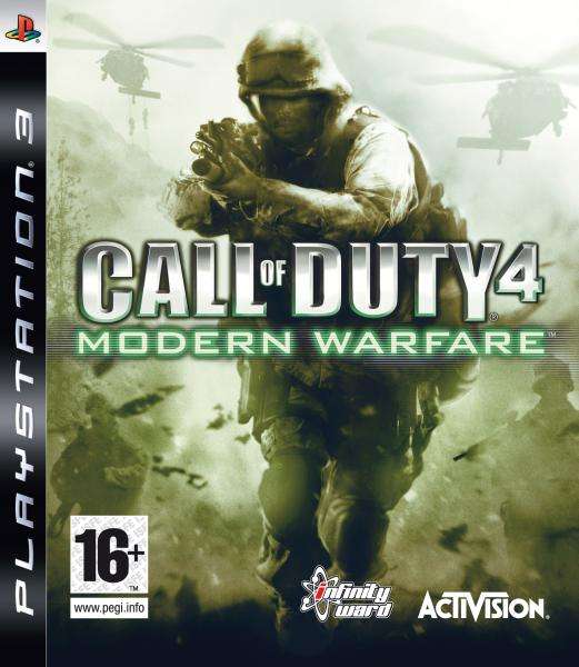 CALL OF DUTY 4 MODERN WARFARE GAME FOR PS3
