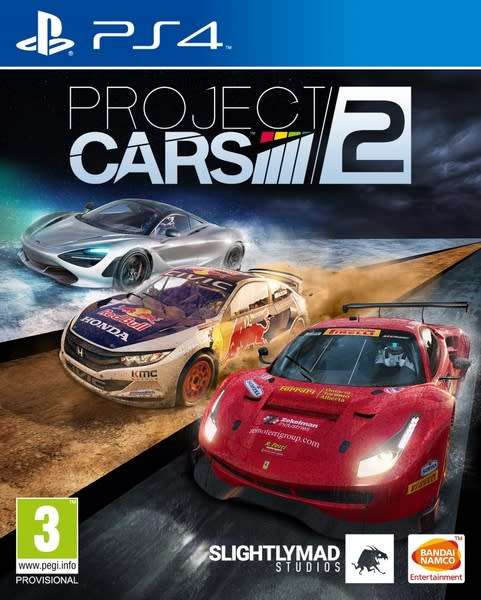 PROJECT CARS 2 GAME FOR PS4 (BRAND NEW SEALED)