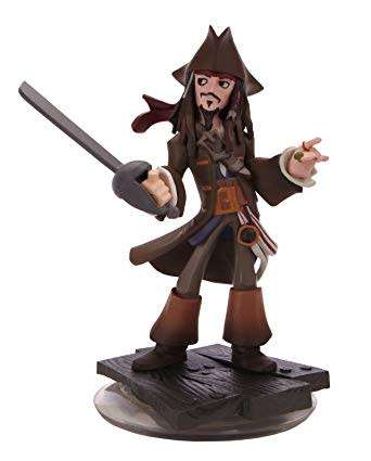 DISNEY INFINITY GAME JACK SPARROW FIGURE / CHARACTER