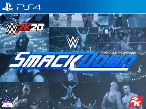 WWE 2K20 COLLECTOR'S EDITION (SMACKDOWN 20TH ANNIVERSARY GAME FOR PS4 / BRAND NEW SEALED