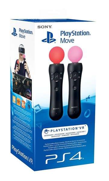 SONY PLAYSTATION MOVE CONTROLLER (TWIN PACK) FOR PS4 / BRAND NEW SEALED