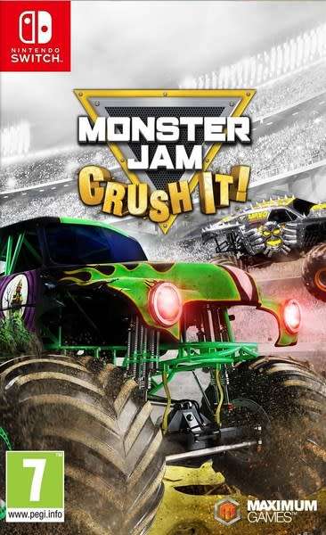 MONSTER JAM CRUSH IT GAME FOR NINTENDO SWITCH (NEW AND SEALED)