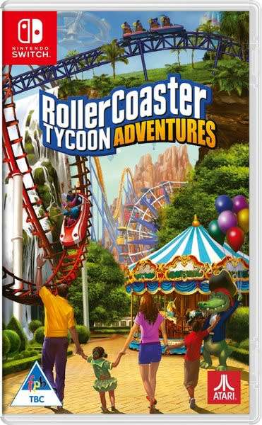 ROLLER COASTER TYCOON ADVENTURE GAME FOR NINTENDO SWITCH (BRAND NEW SEALED)