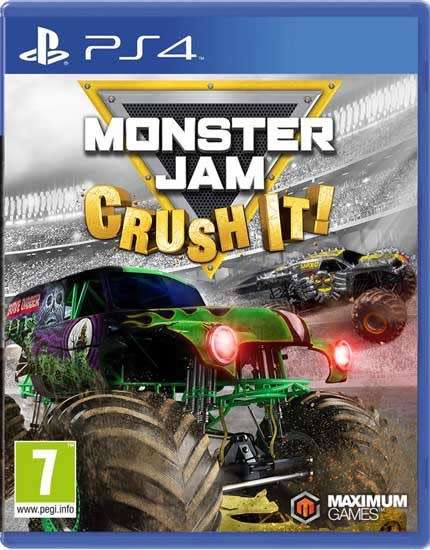 MONSTER JAM CRUSH IT GAME FOR PS4