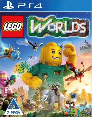 LEGO WORLDS GAME FOR PS4