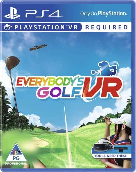 EVERYBODY'S GOLF VR (PSVR) GAME FOR PS4 / BRAND NEW SEALED