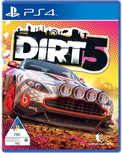 DIRT 5 GAME FOR PS4  (BRAND NEW SEALED)