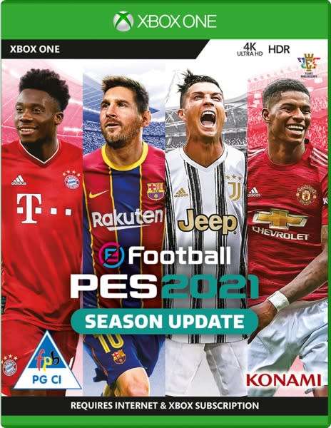 eFOOTBALL PES 2021 SEASON UPDATE (eFOOTBAL PRO EVOLUTION SOCCER GAME FOR XBOX ONE (BRAND NEW SEALED)