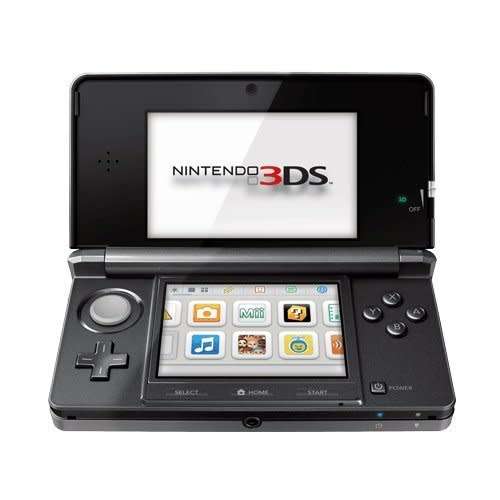 NINTENDO 3DS WITH GAME ETC : BLACK