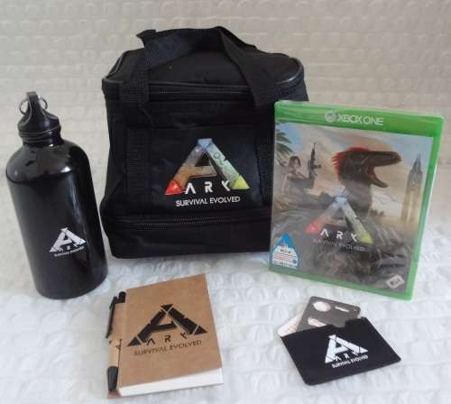 ARK : SURVIVAL EVOLVED XBOX ONE GAME WITH ARK EVOLVED ACCESSORIES BUNDLE (BRAND NEW )