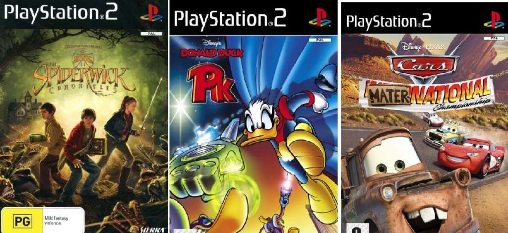 3x Playstation 2 (PS2) games Bundle