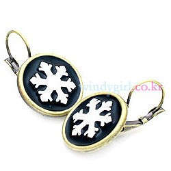 Snow Flake Earrings