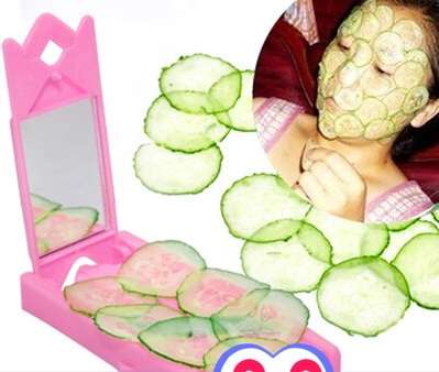 Cucumber Slicer-Make Your Own Natural Fresh Cucumber Mask!!!