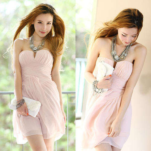 Lovely Light pink cocktail dress