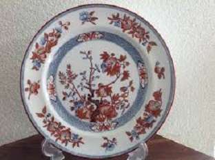 WOW! RARE! ANTIQUE PETRUS REGOUT& Co, MAASTRICHT, HOLLAND LARGE PLATE. "CEDRA" PATTERN
