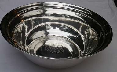 NB NB FOR EYEBEE ONLY. THANK YOU! BAILEY, BANKS & BIDDLE CO. STERLING SILVER BOWL 198g