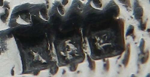 Vintage/antique? Hallmarked Silver Scottish penannular kilt pin/brooch signed 5 cm 11 grms