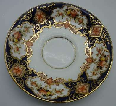 ROYAL ALBERT CROWN CHINA trio. Unnamed set #43 established 1970 EXCELLENT CONDITION.