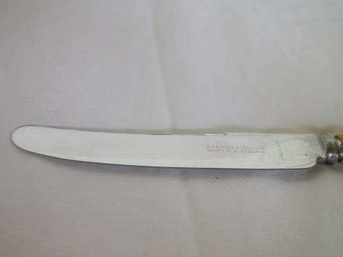 Vintage Silver plated EPNS 41 piece Cutlery Set. 6 places. R Groves and Sons, Sheffield Oak canteen