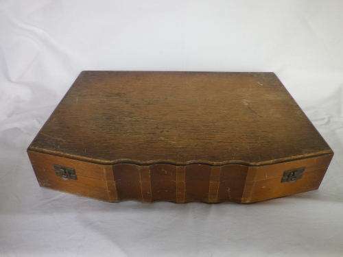 Vintage Silver plated EPNS 41 piece Cutlery Set. 6 places. R Groves and Sons, Sheffield Oak canteen