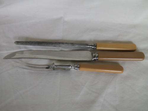 Vintage Silver plated EPNS 41 piece Cutlery Set. 6 places. R Groves and Sons, Sheffield Oak canteen