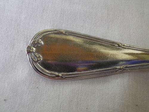 FOR JAQCO ONLY PLEASE!!! CHRISTOFLE, FRANCE 20 PIECE SILVER PLATED LARGE FORK & SPOON SET.BOXED