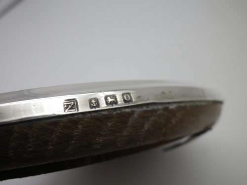 Antique Hallmarked sterling silver picture frame. Birmingham 1913. A & J Zimmerman Ltd