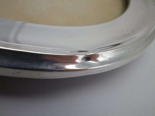 Antique Hallmarked sterling silver picture frame. Birmingham 1913. A & J Zimmerman Ltd