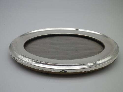 Antique Hallmarked sterling silver picture frame. Birmingham 1913. A & J Zimmerman Ltd
