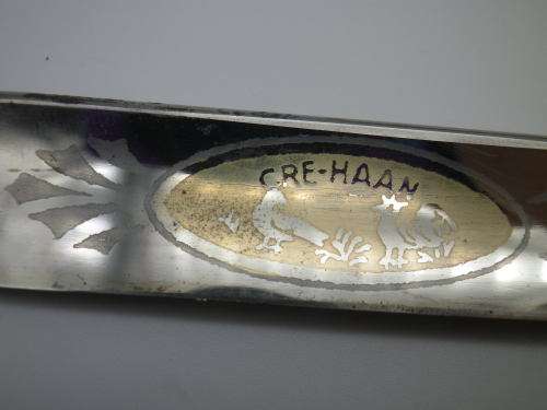 Rare Antique/Vintage JA Henckels Solingen Cut Throat Straight Razor. Boxed with pamphlet