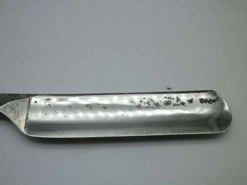 Rare Antique/Vintage JA Henckels Solingen Cut Throat Straight Razor. Boxed with pamphlet