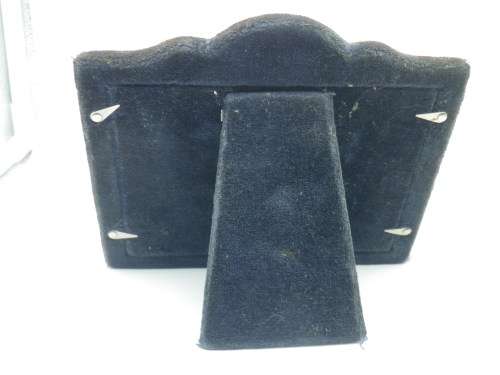 Ornate Double Hallmarked Sterling Silver Picture Frame. Sheffield, 2000 15.5 cm x 13 cm