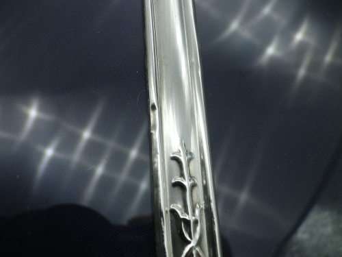 Ornate Double Hallmarked Sterling Silver Picture Frame. Sheffield, 2000 15.5 cm x 13 cm