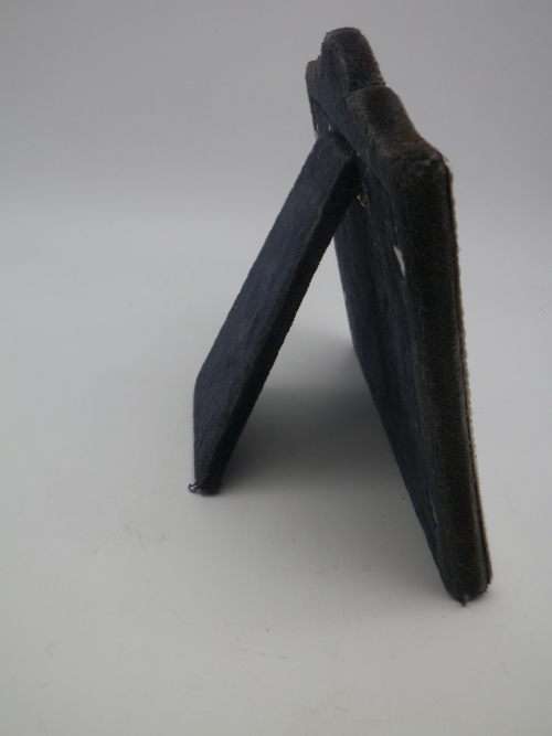 Ornate Double Hallmarked Sterling Silver Picture Frame. Sheffield, 2000 15.5 cm x 13 cm