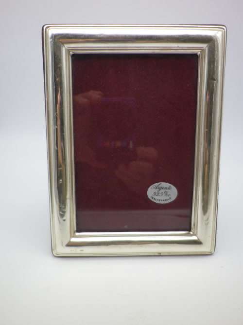 Sterling Silver Vintage Picture frame, ITALY 16 cm x 12.3 cm