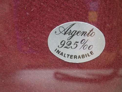 Sterling Silver Vintage Picture frame, ITALY 16 cm x 12.3 cm