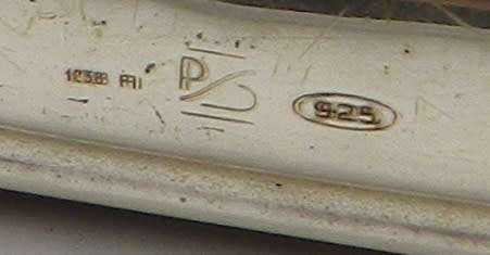 Sterling Silver Vintage Picture frame, ITALY 16 cm x 12.3 cm