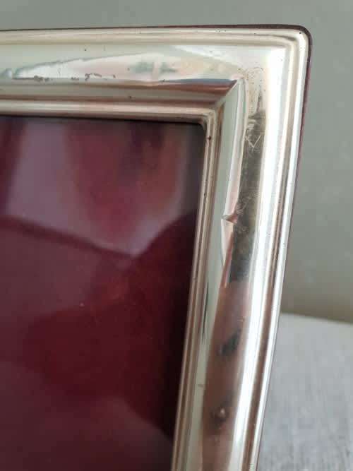 Sterling Silver Vintage Picture frame, ITALY 16 cm x 12.3 cm