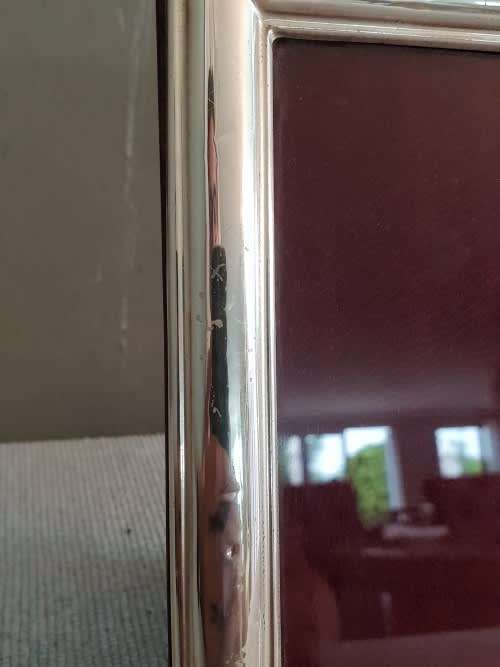 Sterling Silver Vintage Picture frame, ITALY 16 cm x 12.3 cm